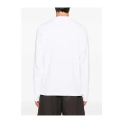 Heren Jacquemus Shirts^te Crew Neck Lange Mouwen T-shirt