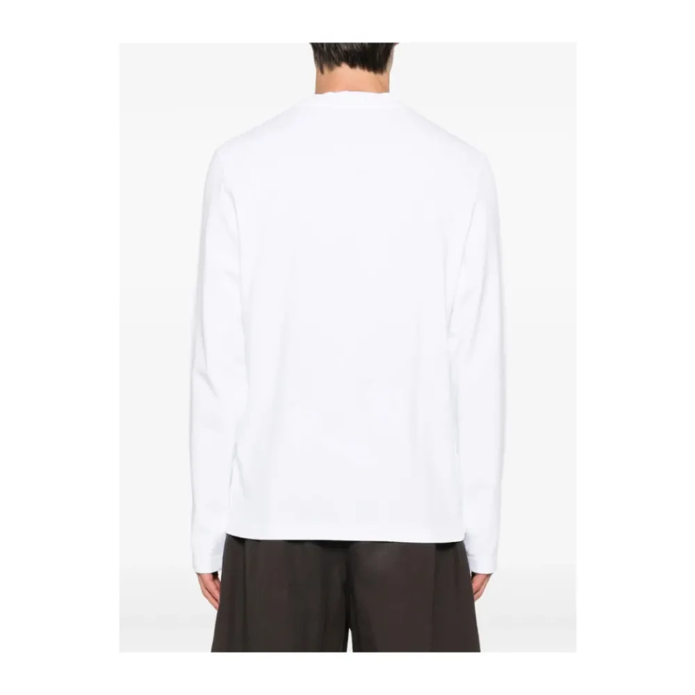 Heren Jacquemus Shirts^te Crew Neck Lange Mouwen T-shirt