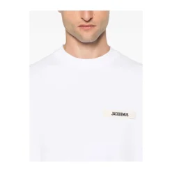 Heren Jacquemus Shirts^te Crew Neck Lange Mouwen T-shirt