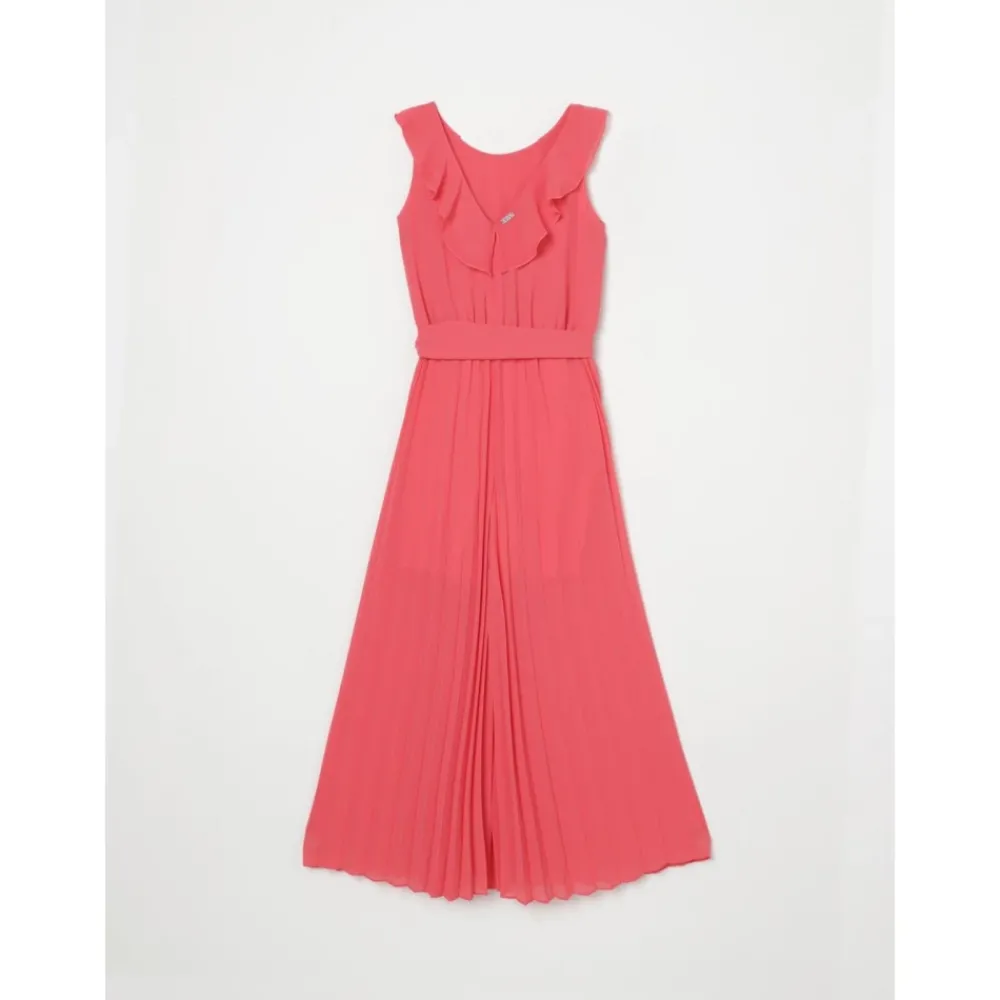 Liu Jo Jumpsuits^Witte Geplooide Jumpsuit voor Kinderen