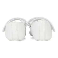 Moschino Ballerina'S^te Leren Ballerina's met Teddybeer Patch