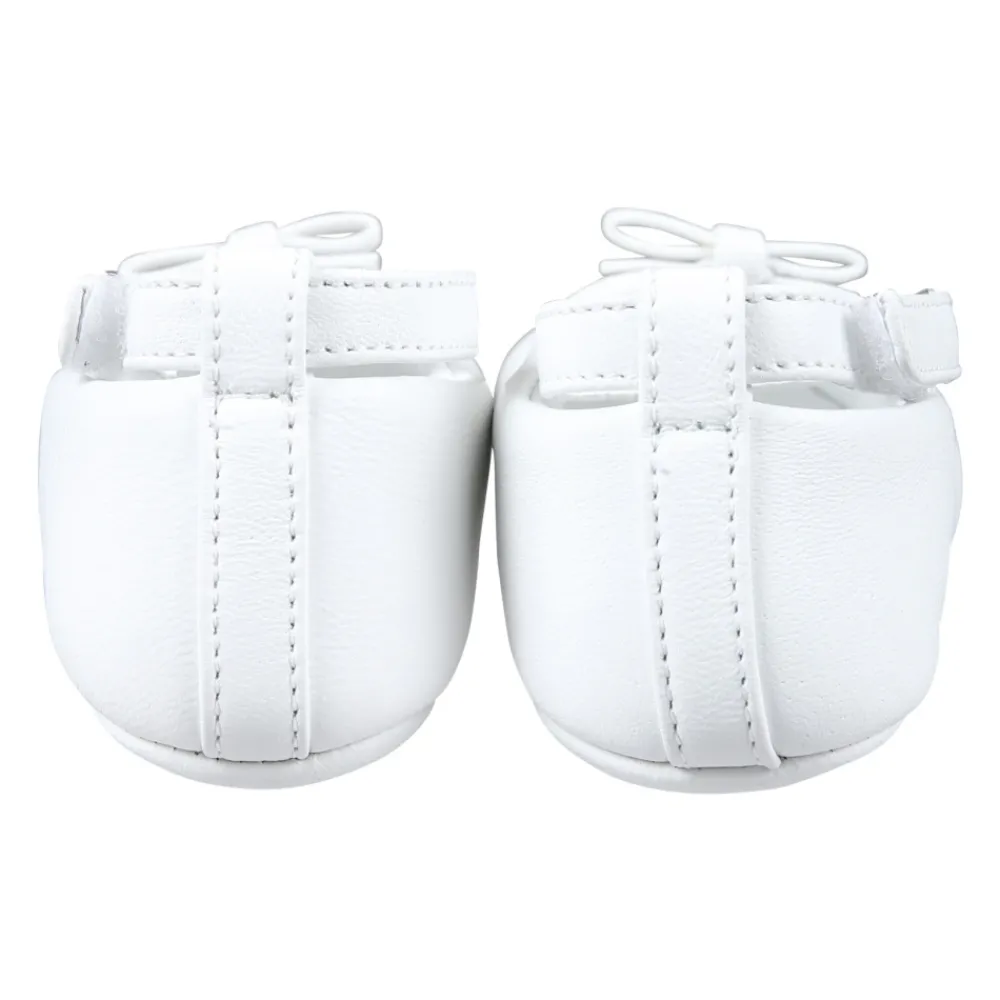 Dolce & Gabbana Ballerina'S^te Leren Balletflats met Strik