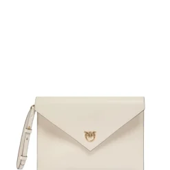 DAMES PINKO te leren clutch met Love Birds