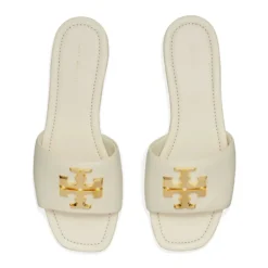 DAMES Tory Burch te leren sandalen met T-plaat