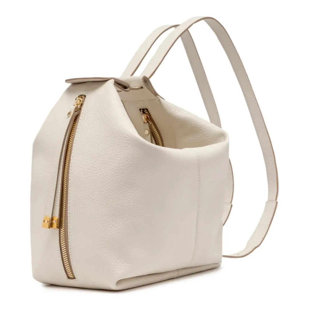 DAMES Gianni Chiarini Rugzakken^te leren schoudertas omvormbare banden