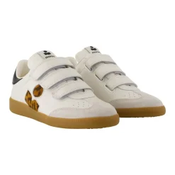 DAMES Isabel Marant Sneakers^te Leren Sneakers - Beth Gb