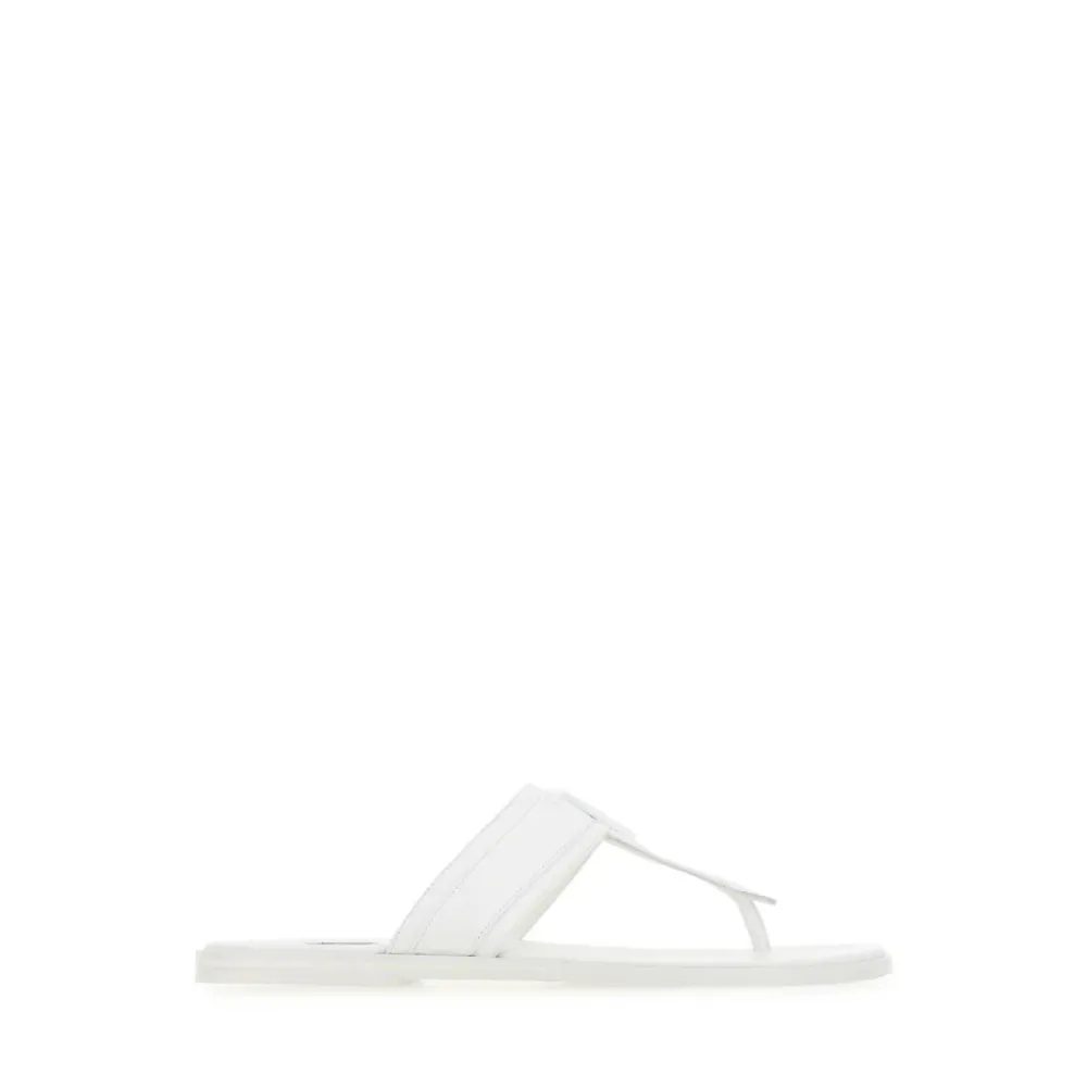 Heren Tom Ford Slippers^te leren teenslippers