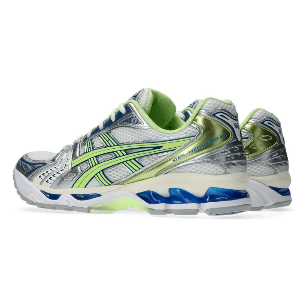 Heren Asics Sneakers^Witte Limoen Groene Sneakers
