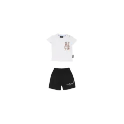 John Richmond Bodysuits & Sets^te Logo Front Shorts en T-shirt