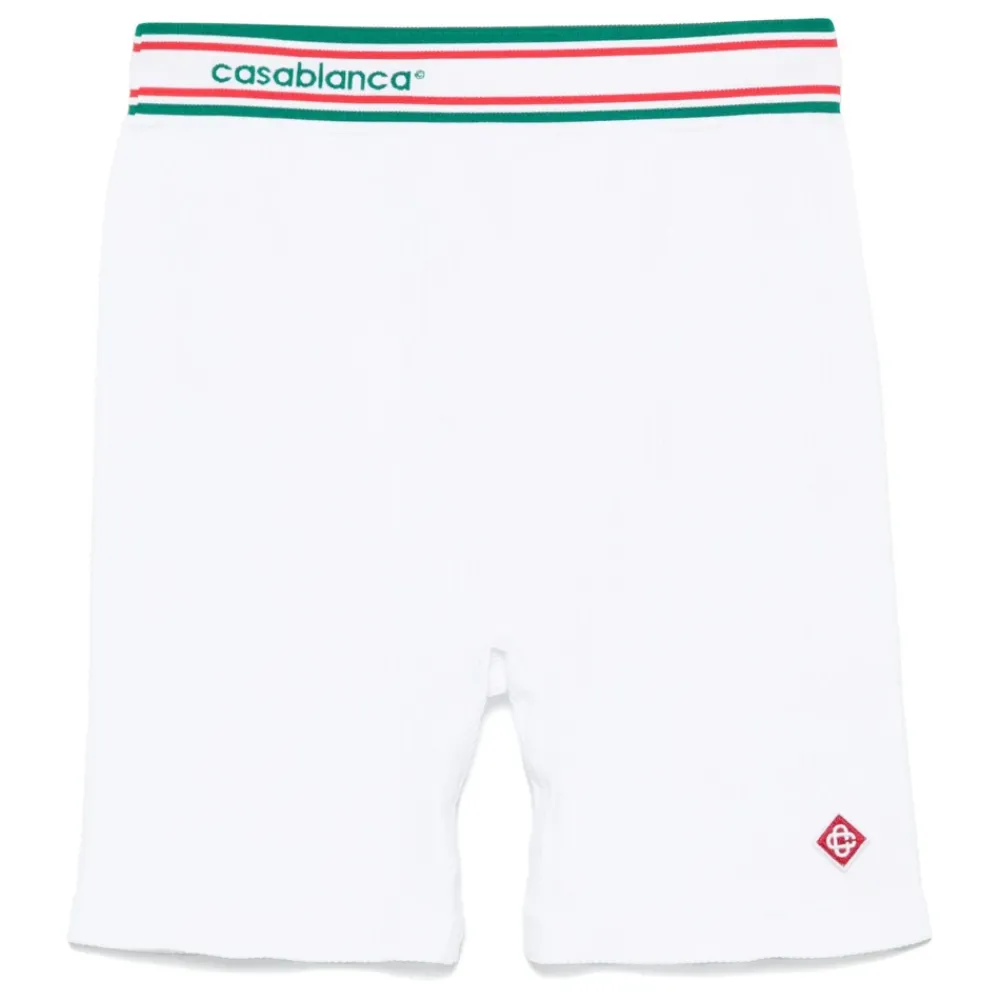 Casablanca Trainingsbroeken^te naadloze slim fit shorts
