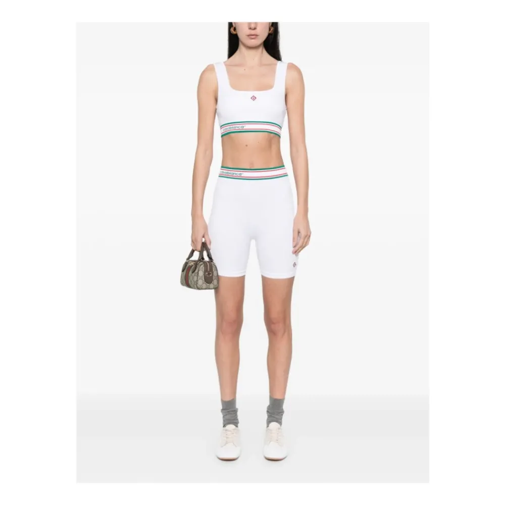 Casablanca Trainingsbroeken^te naadloze slim fit shorts