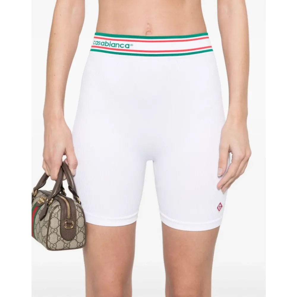 Casablanca Trainingsbroeken^te naadloze slim fit shorts