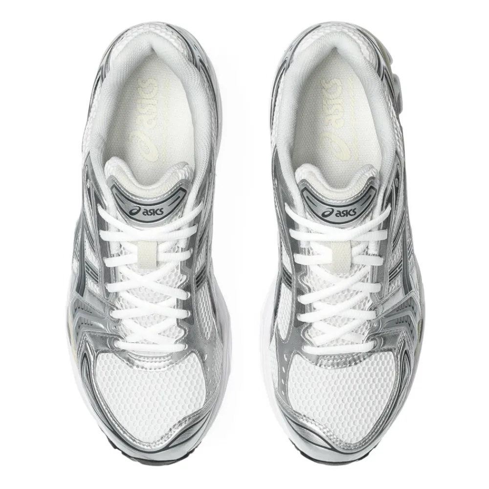 Heren Asics Witte Platte Schoenen Stijlvol Model