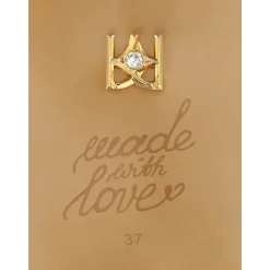 DAMES Kazar te pumps met open hiel uit de Trouwcollectie