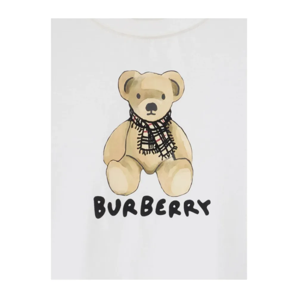 Burberry Bovenkleding^te Ronde Hals Korte Mouwen T-shirt