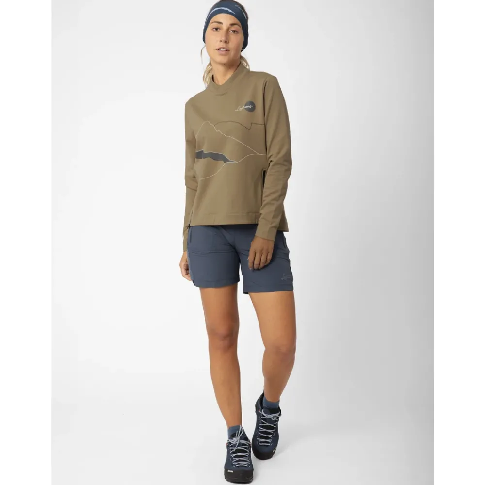 LaMunt Sportshirts^Woestijn Taupe Arty Sweater