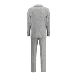 Heren Brunello Cucinelli Kostuums^Wol en kasjmier geknoopt pak