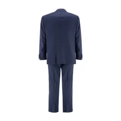 Heren Kiton Kostuums^Wol en Zijde Formeel Pak