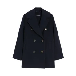 DAMES Max Mara Trenchcoats & Mantels^Wollen dubbelrijige cabanjas