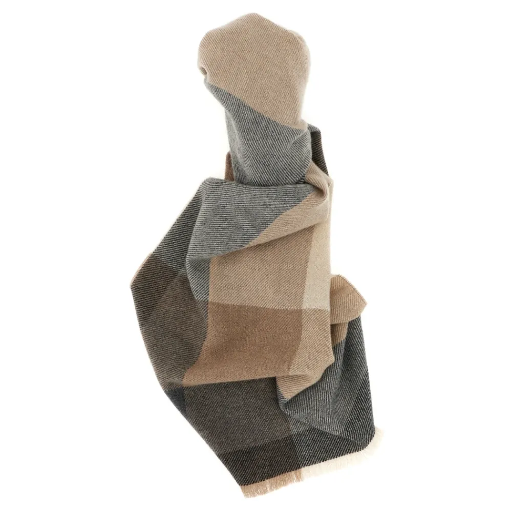 Heren Brunello Cucinelli Sjaals^Wollen en Kasjmier Sjaal