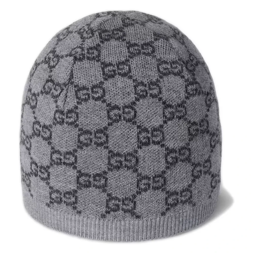 Gucci Wollen Geribbelde Rand Kinderhoed