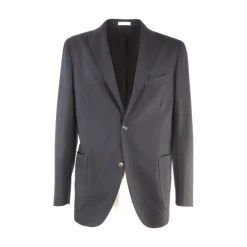 Heren Boglioli Kostuums^Wollen Jas