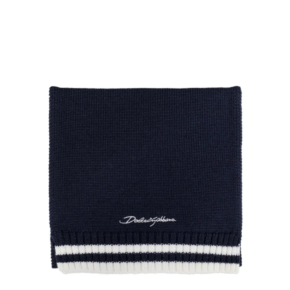 Dolce & Gabbana Sjaals^Wollen sjaal met logo
