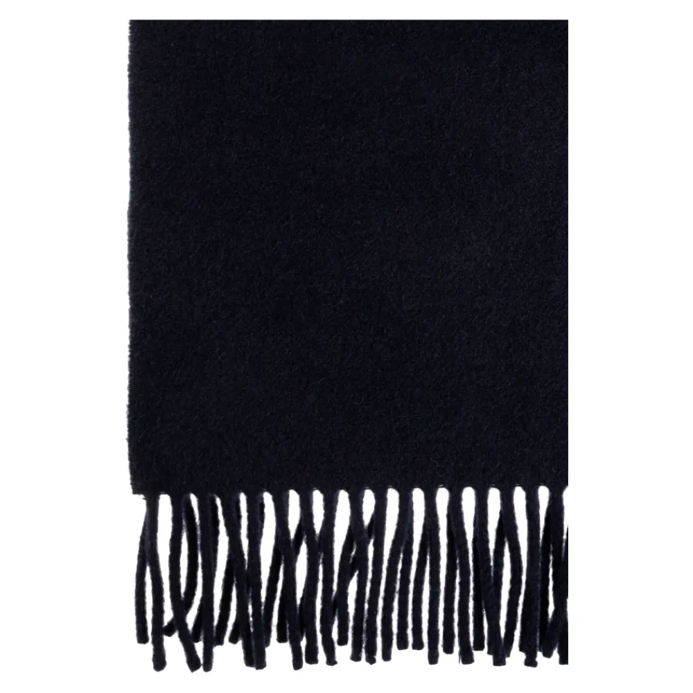 DAMES Ganni Wollen Sjaal Met Logo