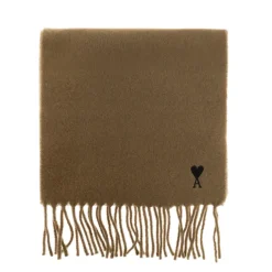 DAMES Ami Paris Sjaals|Sjaals^Wollen sjaal met logo