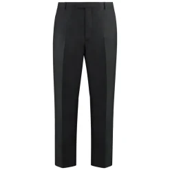 Heren Gucci Broeken^Wollen twill broek