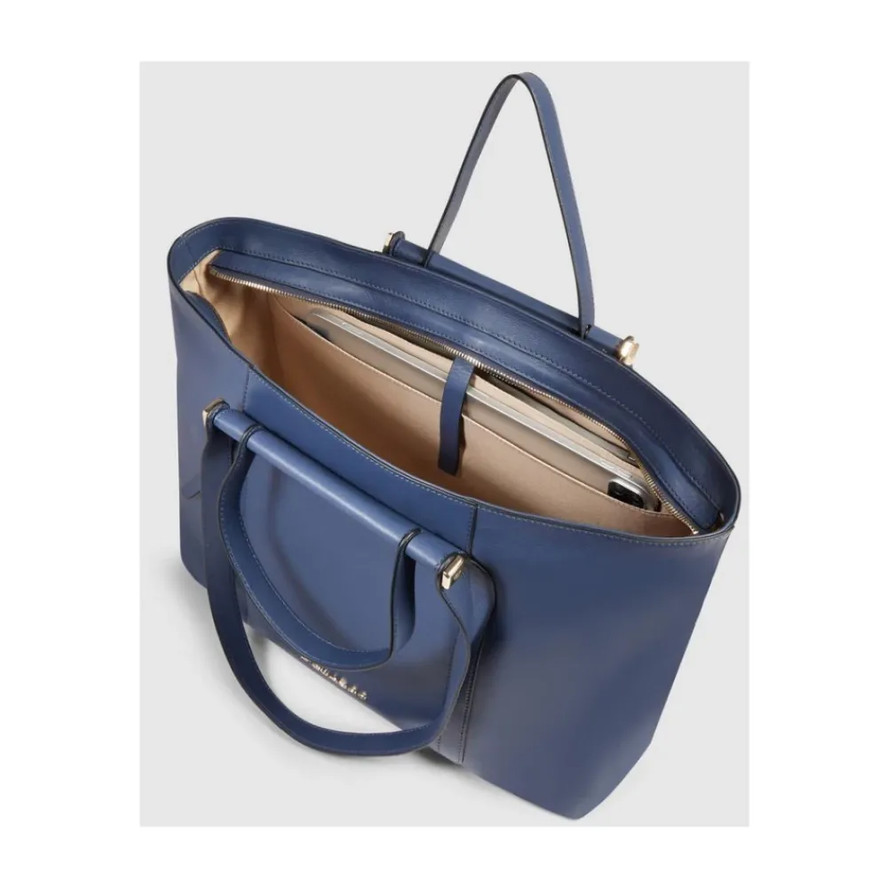 DAMES Piquadro Laptoptassen^Women's laptop and iPad® tote with shock absorbing and RFID protection