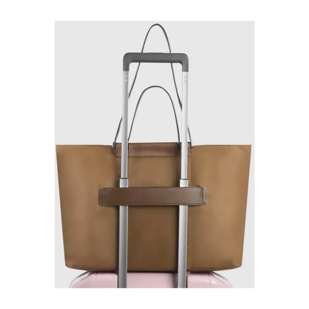 DAMES Piquadro Women's laptop bag with iPad® compartment, RFID and shock absorbing protection