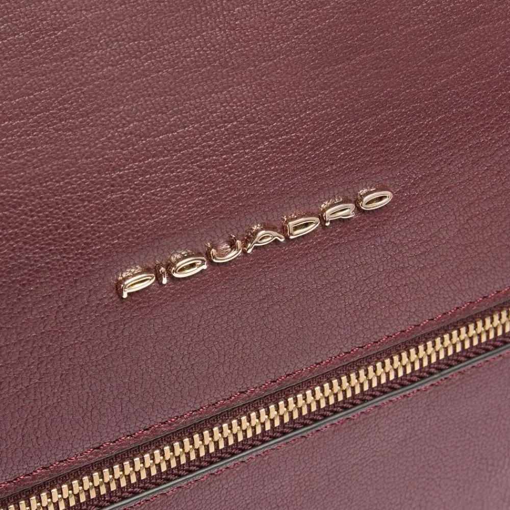 DAMES Piquadro Laptoptassen^Women's laptop bag with iPad® compartment, shock absorbing and RFID protection