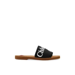 DAMES Chloé Woody Flat Mule