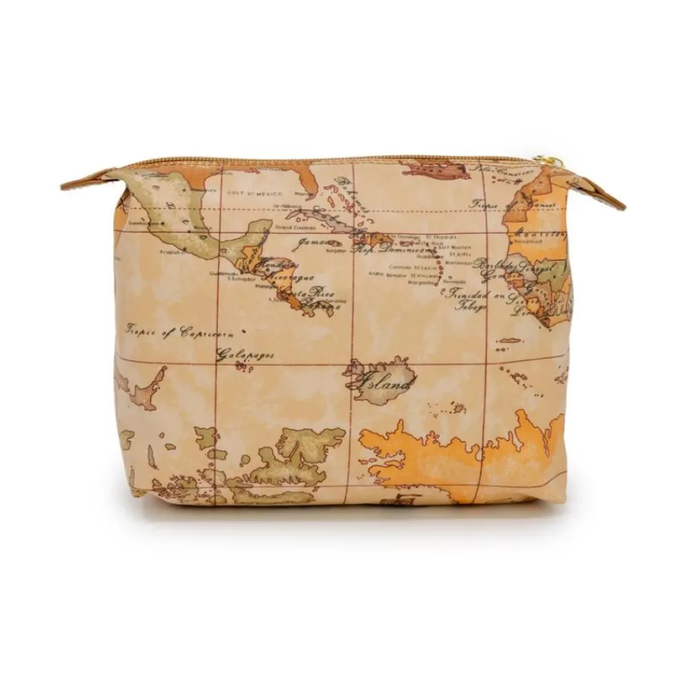 DAMES Alviero Martini 1a Classe World Map Cosmetic Case