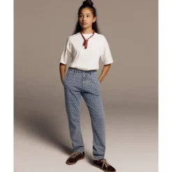 ALIX The Label Broeken & Jeans^Woven Tapered Bull Denim Broek