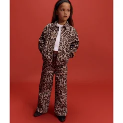 ALIX The Label Broeken & Jeans^Woven Wide Leg Jaguar Denim Pants