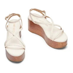 DAMES Stuart Weitzman Sleehakken^Wovette Wedge