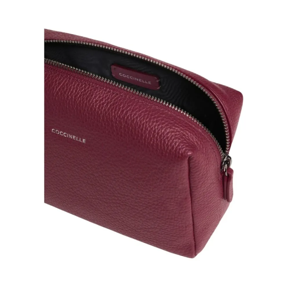 DAMES Coccinelle Toilettassen^Zachte Beauty Ritszak met Logo