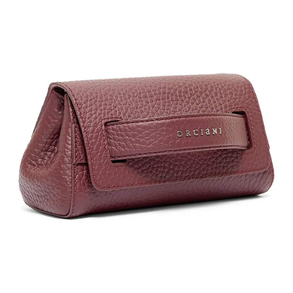 DAMES Orciani Zachte leren clutch Gossip in Chianti