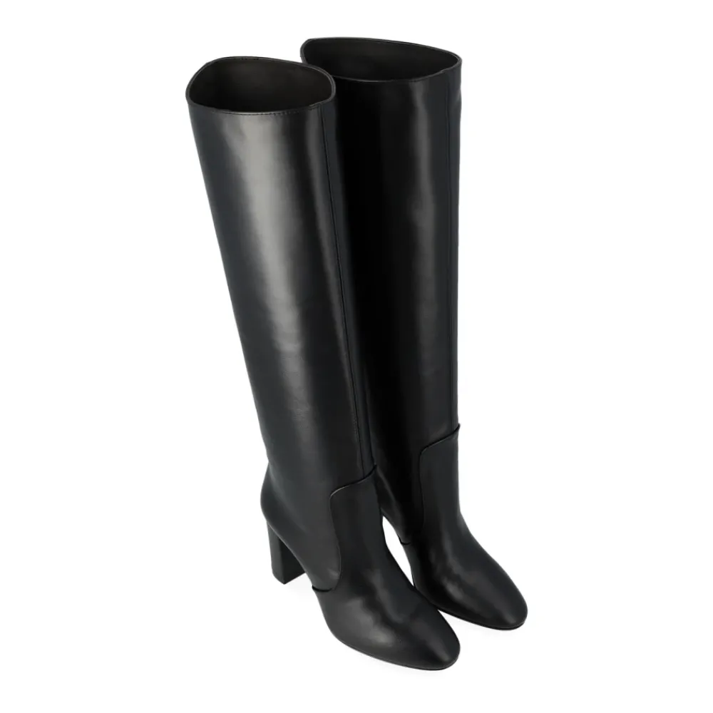 DAMES Via Roma 15 Enkellaarsjes^Zachte Nero Stijlvolle Schoenen