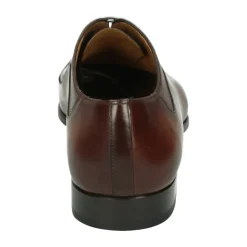 Heren Magnanni Nette Schoenen^Zakelijke lage leren schoen cognac