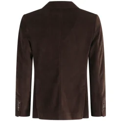 Heren Circolo 1901 Zandkleurige Corduroy Jas met Revers