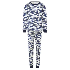 Petit Bateau Nachtkleding^Zebra Detail Ivoor Pyjama Set