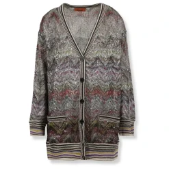 DAMES Missoni Truien & Vesten^Zigzag Cardigan met V-hals