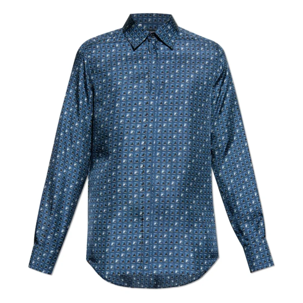 Heren Dolce & Gabbana Zijden overhemd