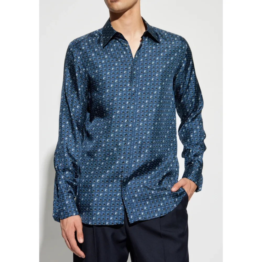 Heren Dolce & Gabbana Zijden overhemd