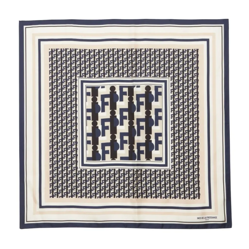 DAMES Ines de la Fressange Paris Zijden sjaal