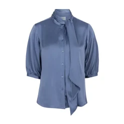 DAMES Dante 6 Zijden Sjaal Strik Blouse Storm