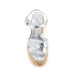 DAMES Christian Louboutin Zilveren Hoge Hak Sandalen voor Vrouwen